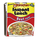 Maruchan Instant Lunch Ramen Noodles Beef Flavor  Left Picture